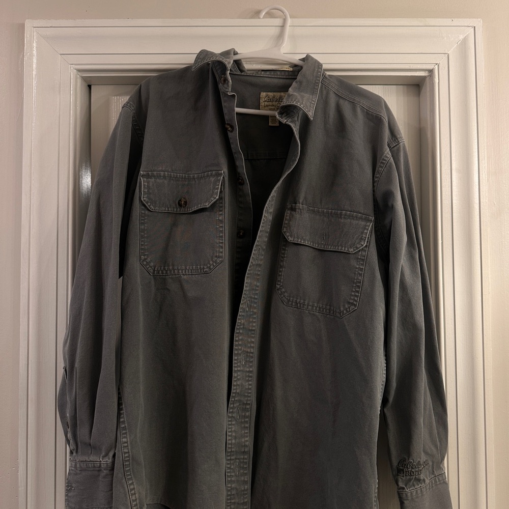 Cabela's Men's Gray Shirt Jacket